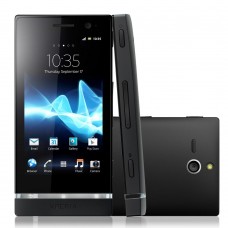 SMARTPHONE SONY XPERIA U PRETO CÂMERA DE 5MP PROCESSADOR DE 1GHZ WI-FI ANDROID 2.3